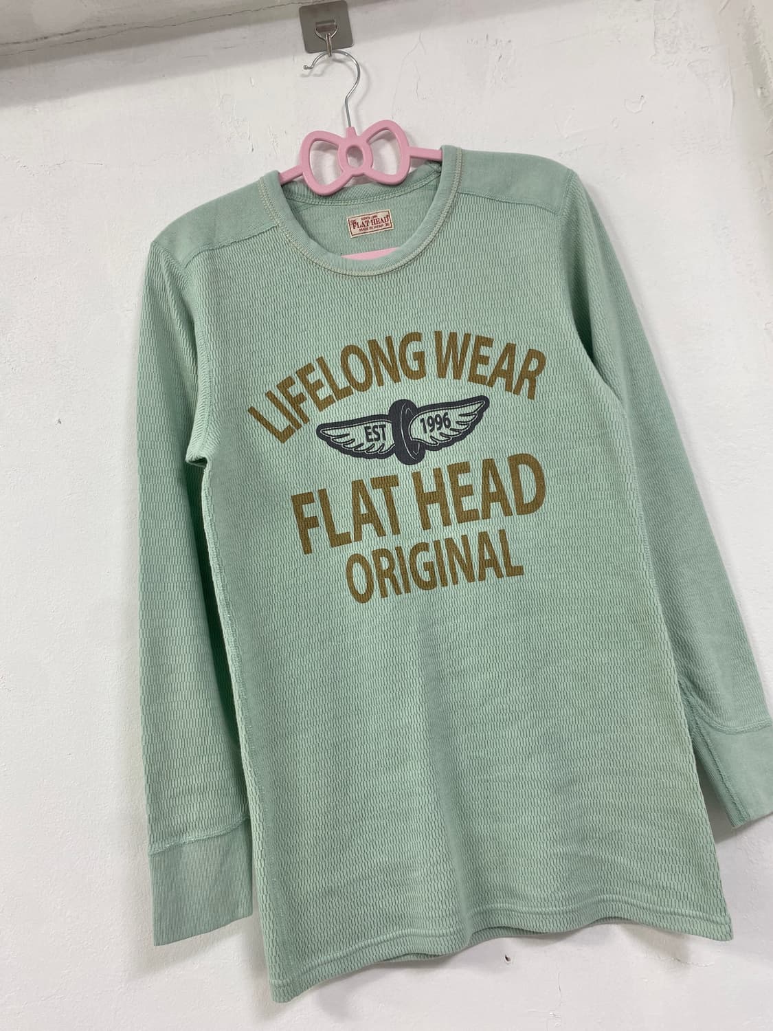 THE FLAT HEAD WAFFLE LONG SLEEVE 상품이미지2