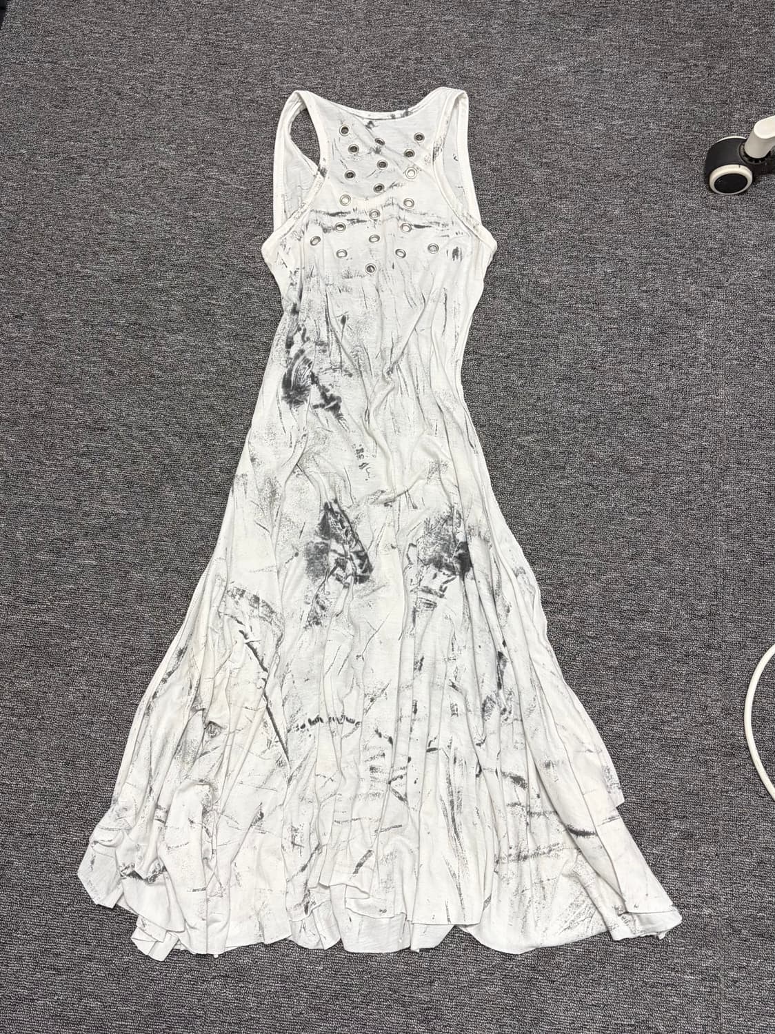 00‘s punk y2k 트임 절개 원피스  상품이미지4