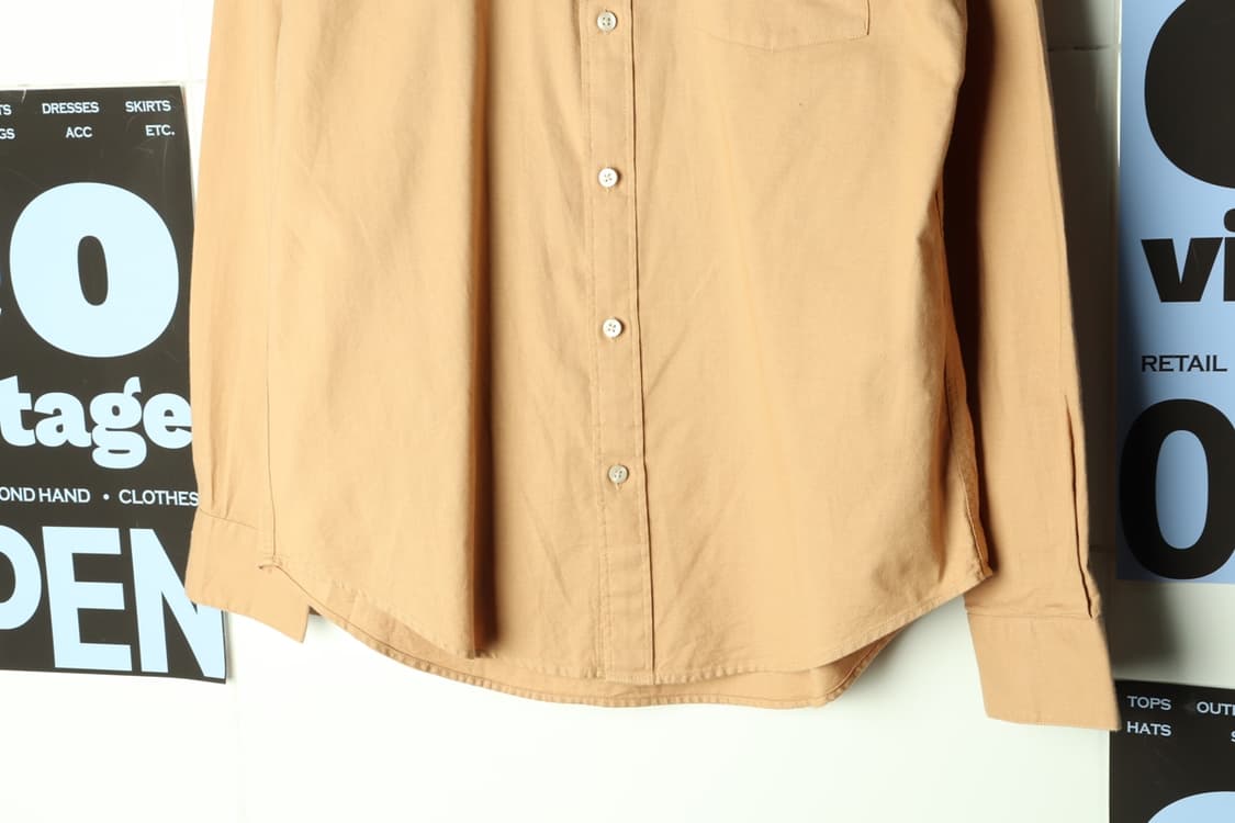 (L-XL) 지오다노 셔츠 남방 무지 솔리드 아메카지-H31924 상품이미지4