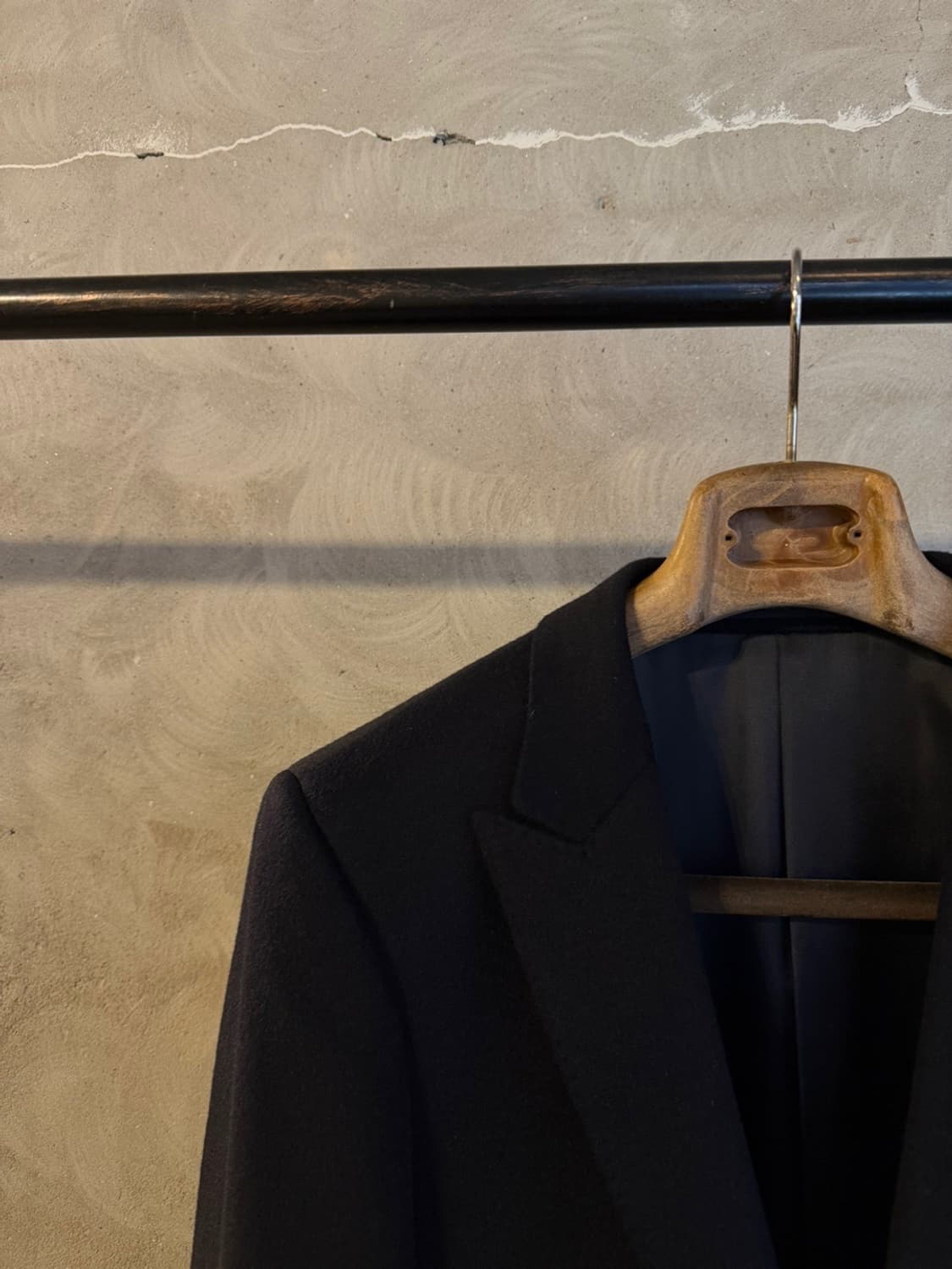 솔리드옴므 캐시미어 플란넬 자켓 슬림100 상품이미지2