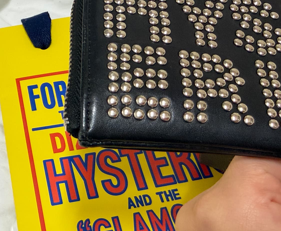 히스테릭 글래머 로고 스터드 지갑 상품이미지5