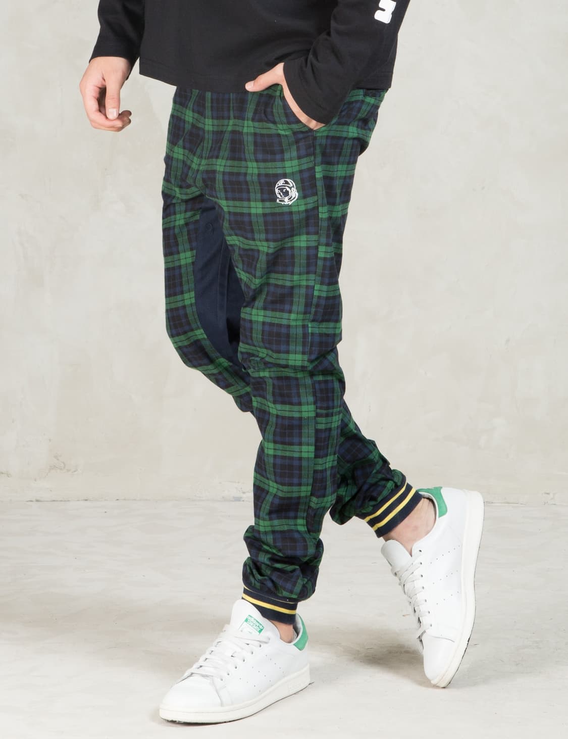 빌리네어 보이즈클럽Billionaire Boys Club 체크 조거 팬츠 상품이미지1