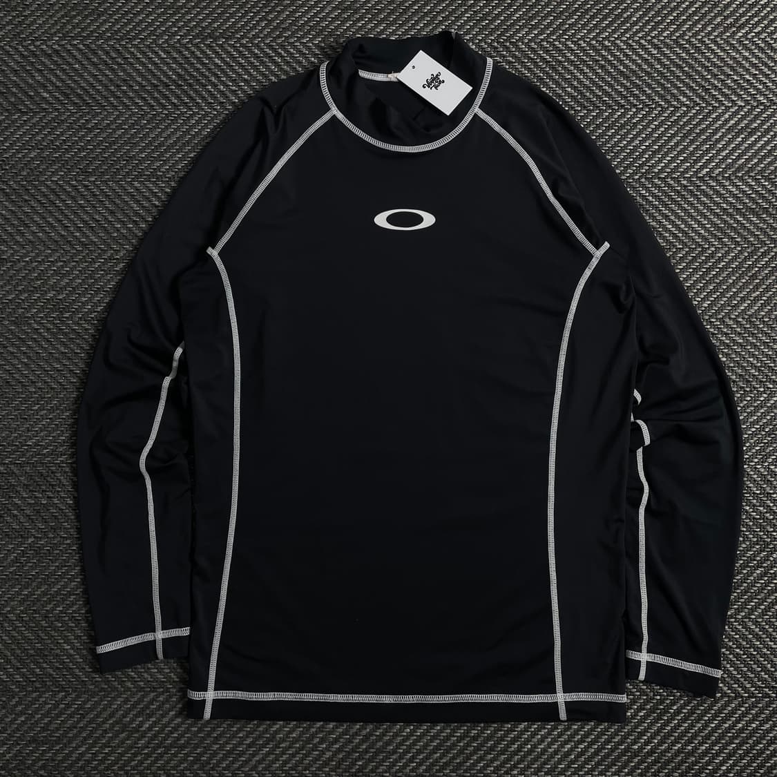 오클리 아이콘 센터로고 스티치 트레이닝 탑o 3765 상품이미지1