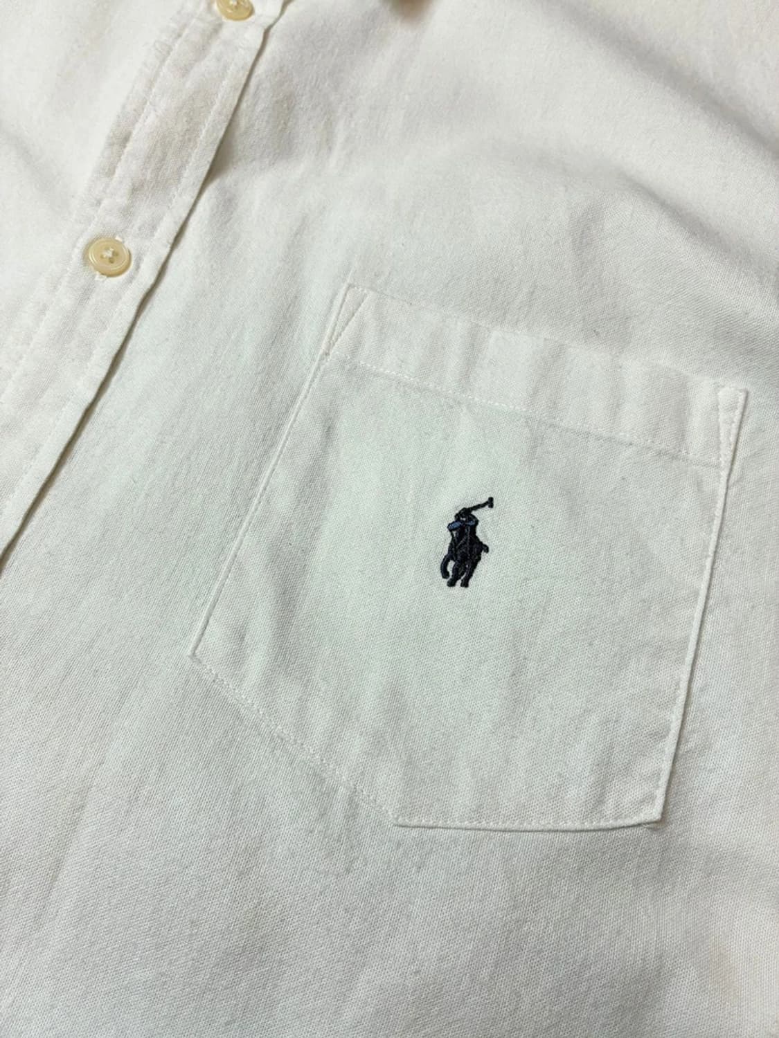 폴로 랄프로렌 90's USA 화이트 옥스퍼드 셔츠 PN5761 상품이미지2