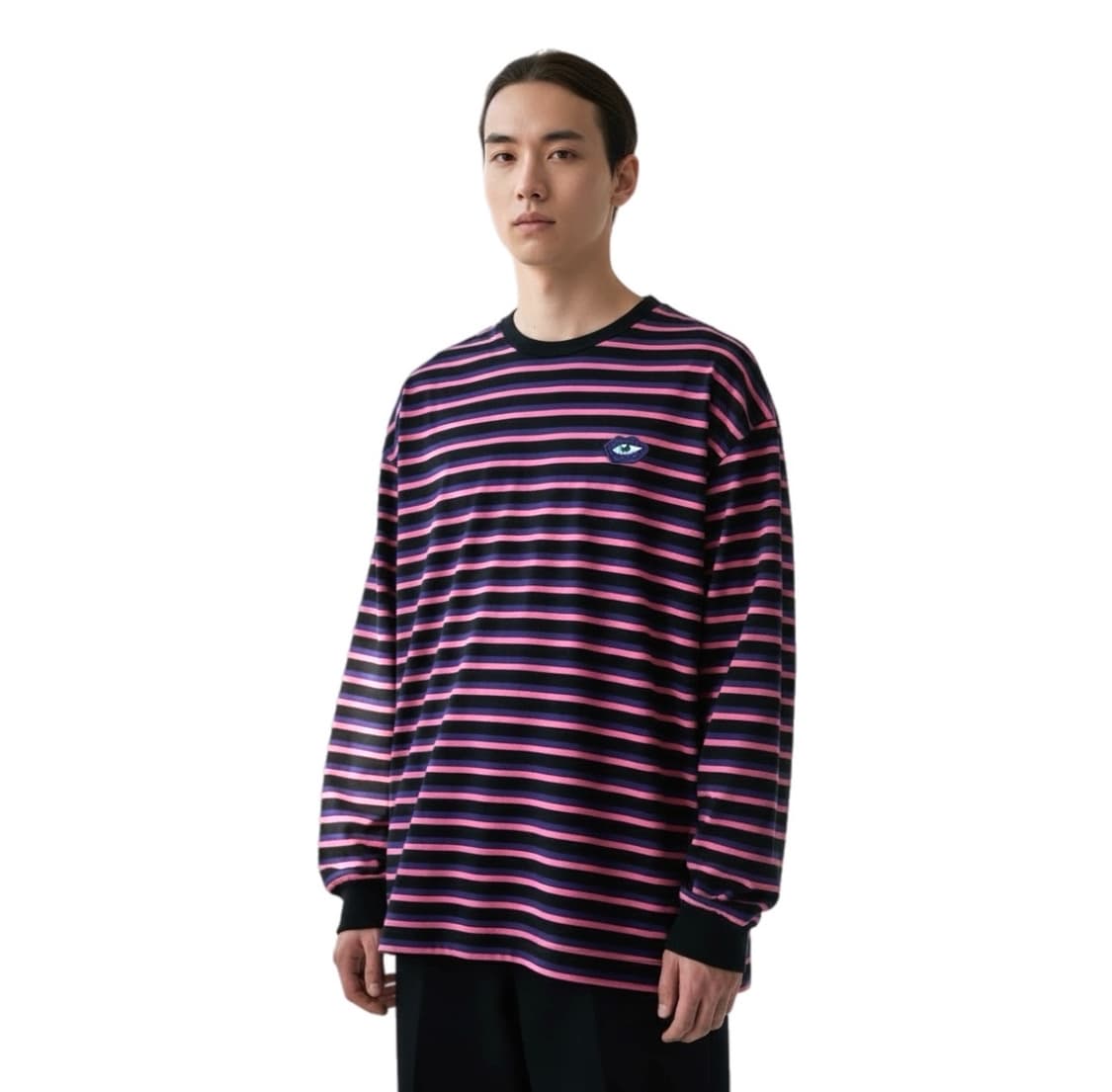 엠엠아이씨 아이볼 투 스트라이프패턴 롱슬리브 상품이미지1