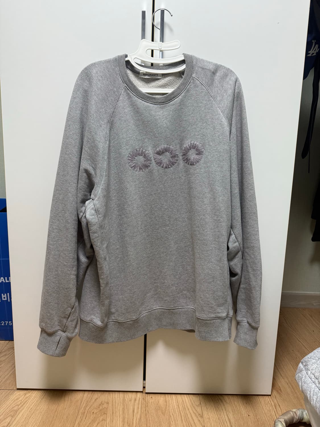 999휴머니티 스웻 맨투맨 그레이 상품이미지2