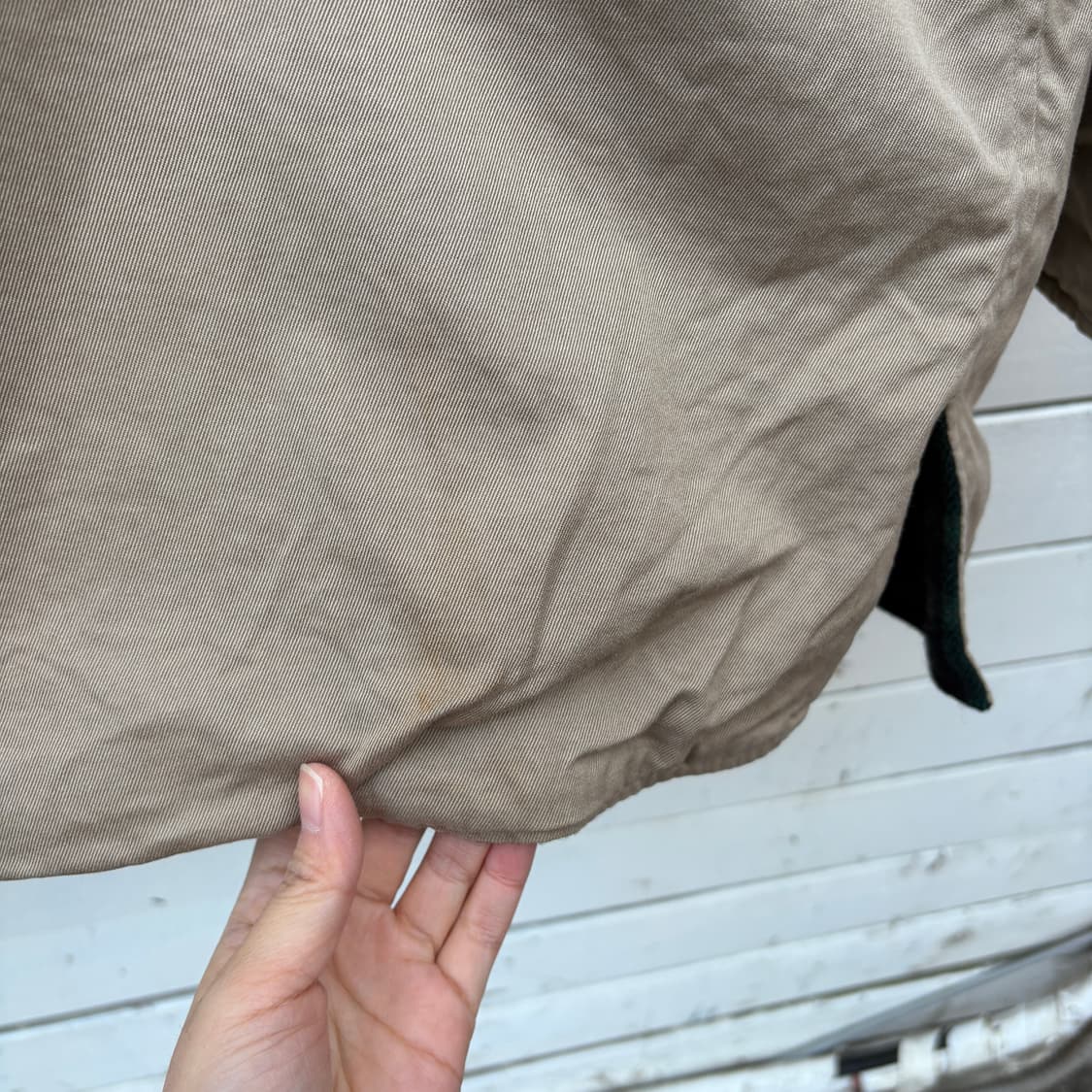 Polo 80~90s 폴로 울 블랙와치 리버시블 코트 자켓 상품이미지9