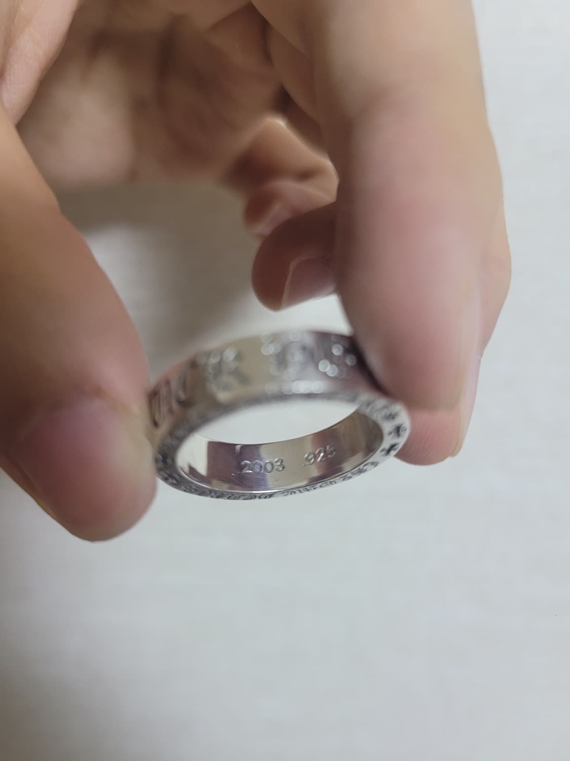 [한스룸제품] 크롬하츠 퍽유링 6mm 상품이미지4