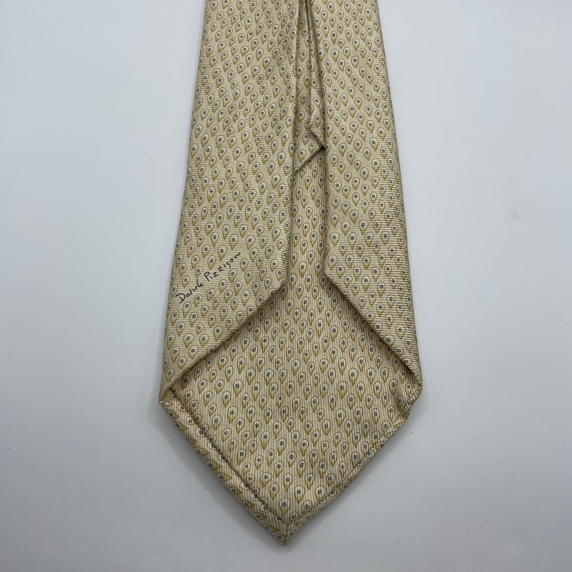 602) (BVLGARI) 불가리 패턴 넥타이(미세오염) 상품이미지3