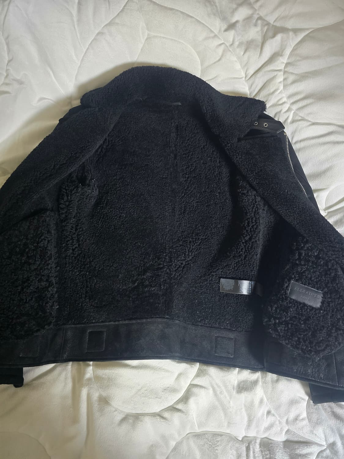 올세인츠 끝판왕 무스탕, 마이레스 시어링 자켓(100사이즈) 상품이미지6