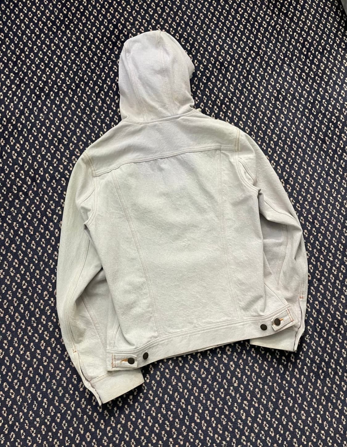 슈프림 데님 후드자켓(M) 상품이미지5