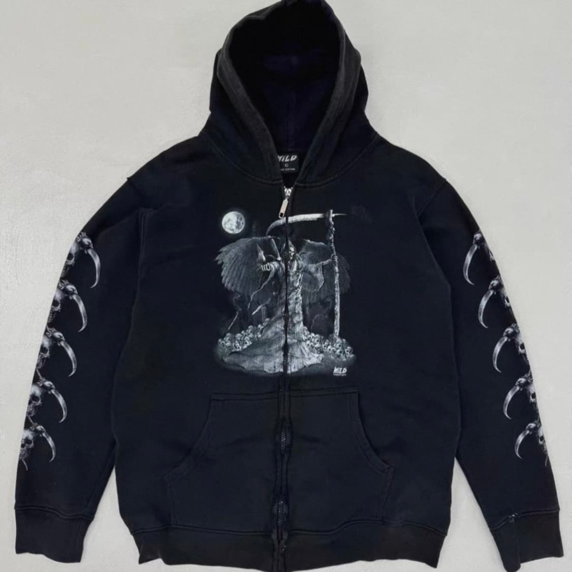빈티지 00s Faded Graphic Zip Hoodie 상품이미지1