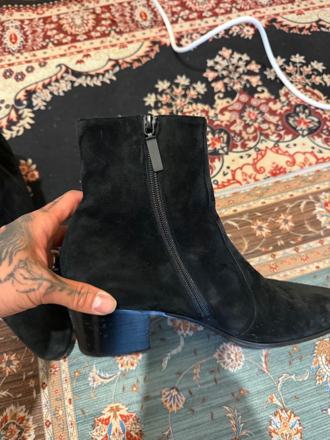 생로랑 바실리 스웨이드 부츠 상품이미지2