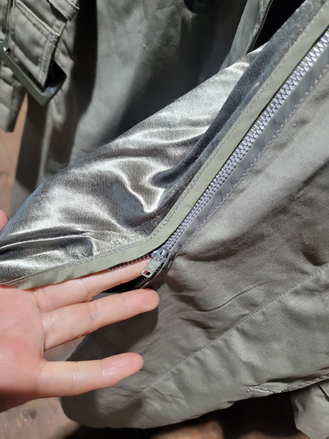 미 해병 트렌치 코트 상품이미지2