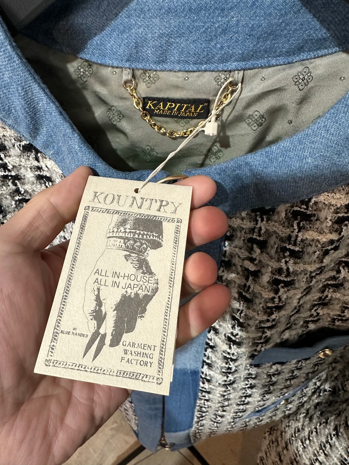 캐피탈 카사 트위드 자켓 새상품 상품이미지4