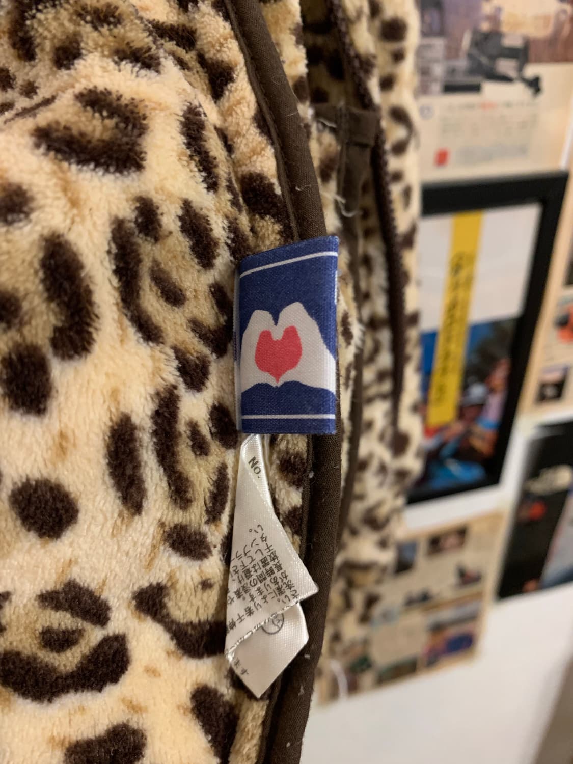 빔즈하트 레오파드 플리스 후드집업  상품이미지5