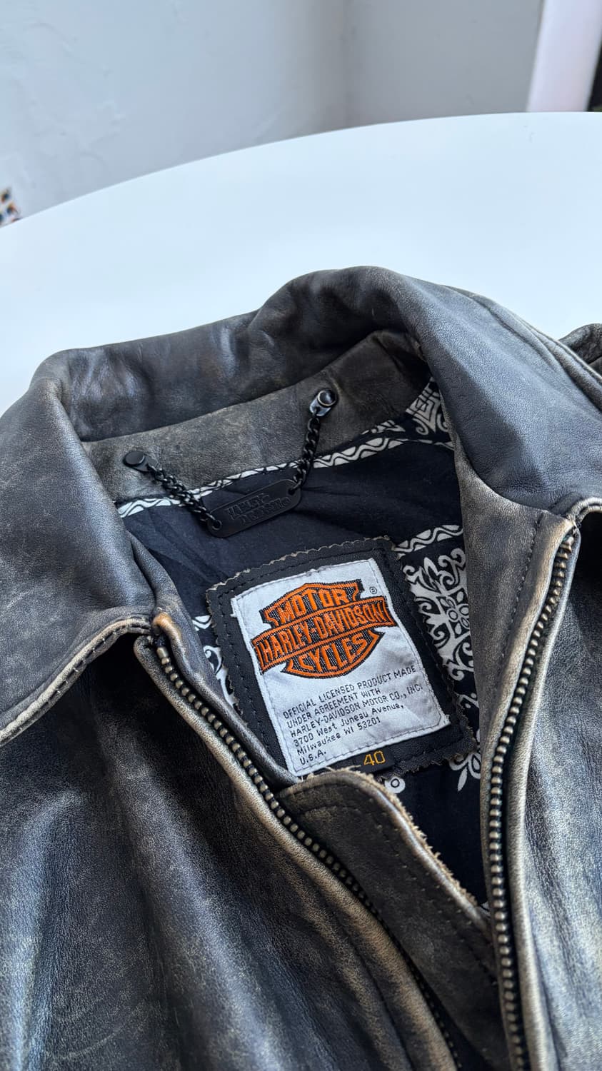 할리데이비슨 레더 자켓 상품이미지3