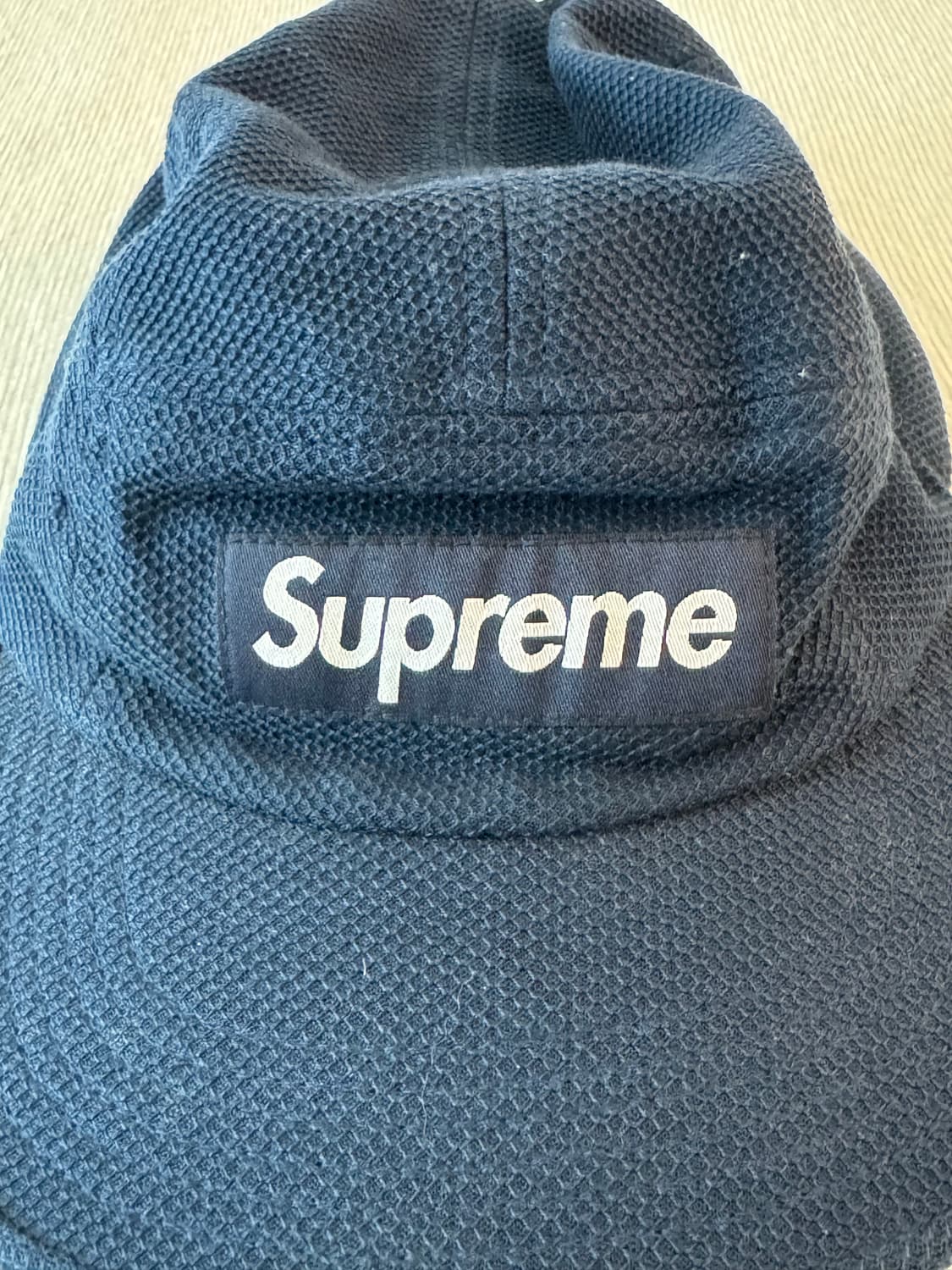 Supreme 캠프캡 네이비 (Made in U.S.A.) 상품이미지2