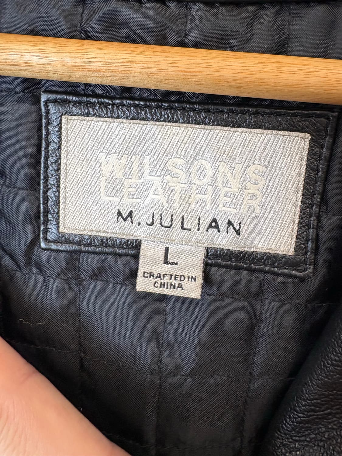 윌슨레더 빈티지 가죽 라이더 자켓 상품이미지6