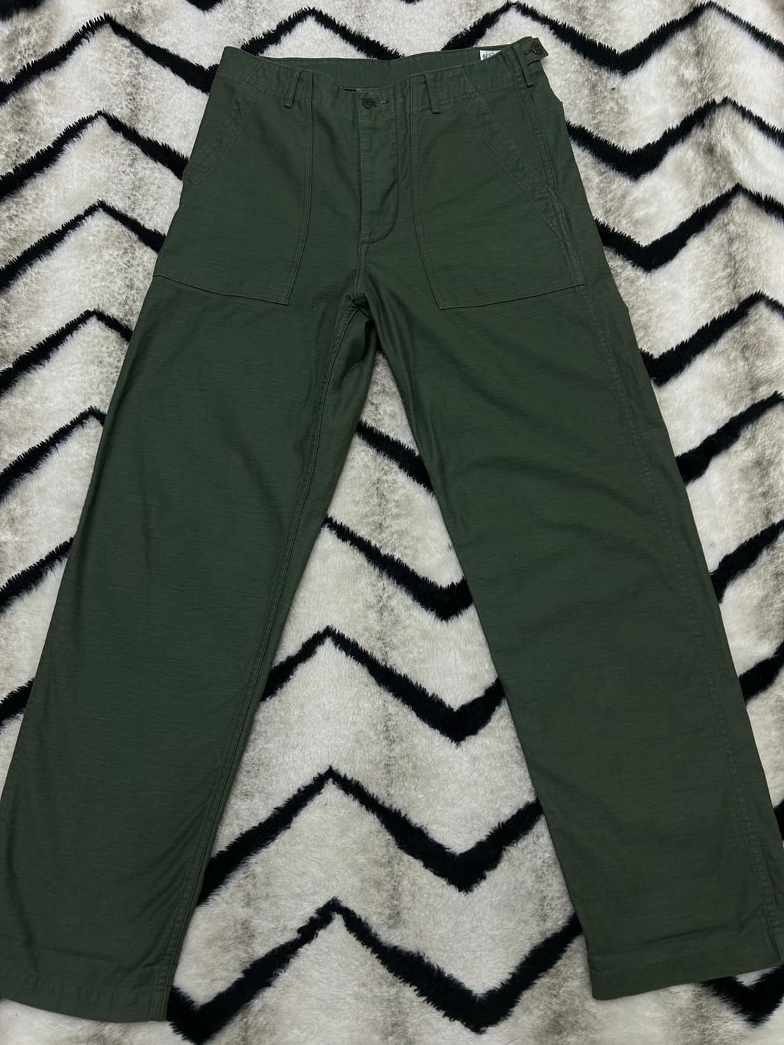 [2]Or Slow 퍼티크 팬츠/카키 상품이미지1