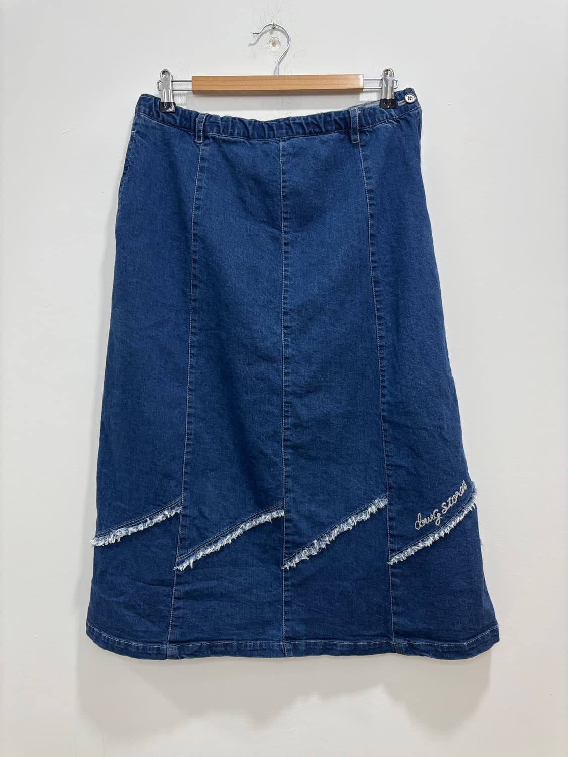 드러그스토어 모리걸 데님 스커트 상품이미지5