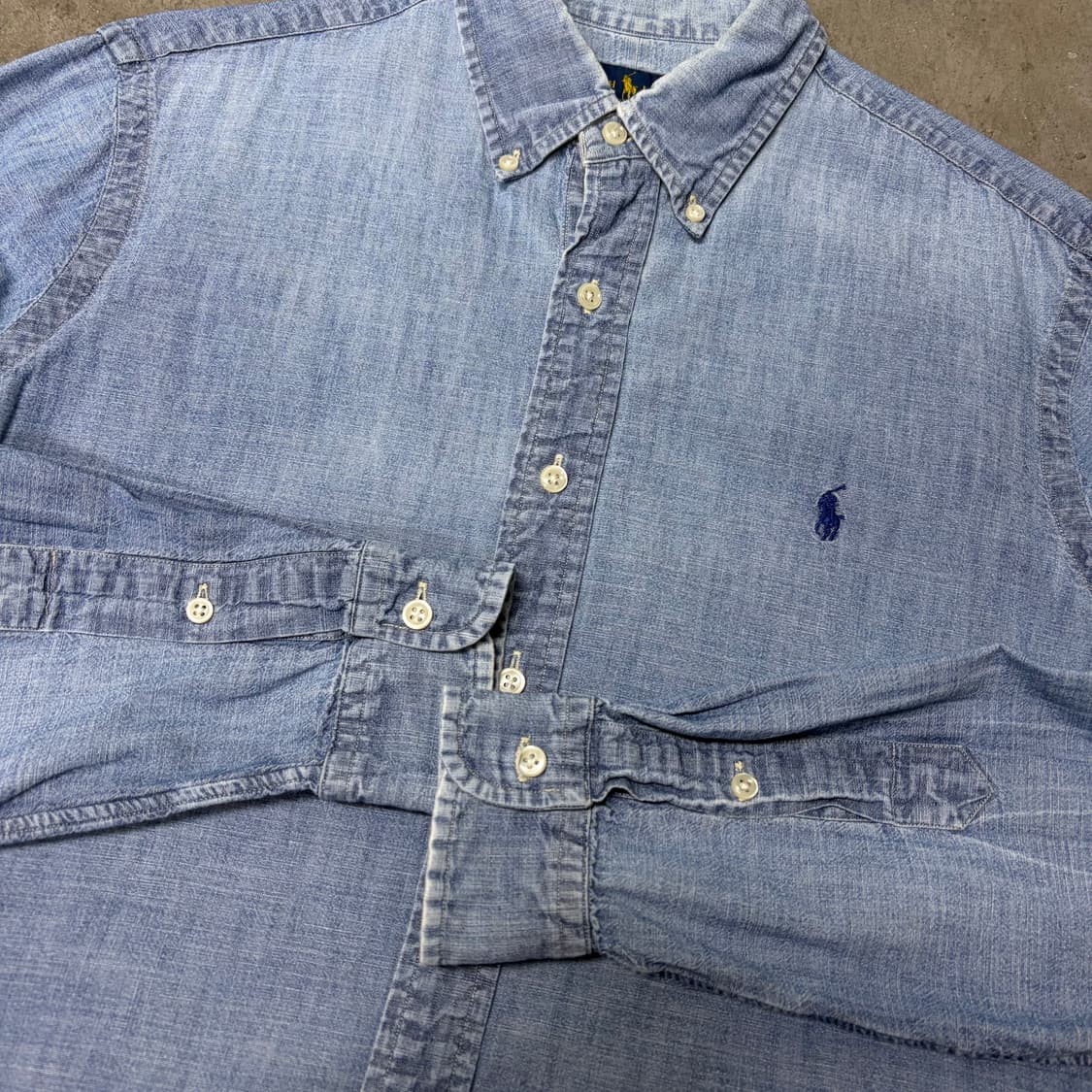 폴로 데님 셔츠[2167] 상품이미지5