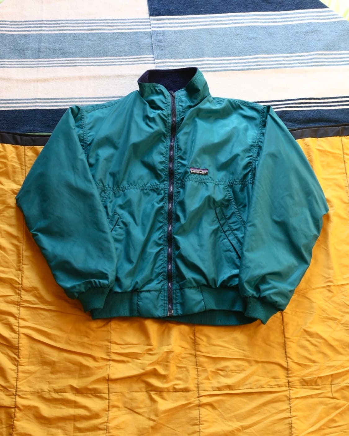 파타고니아 90s 쉘드 신칠라 자켓 딥 틸 S 상품이미지4