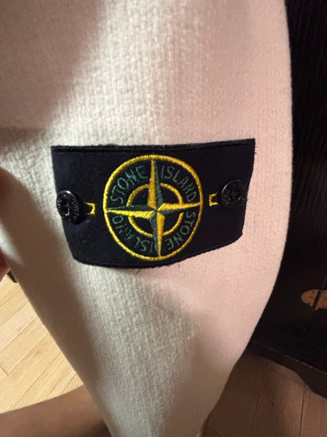 스톤아일랜드 오프화이트 피코트 상품이미지3