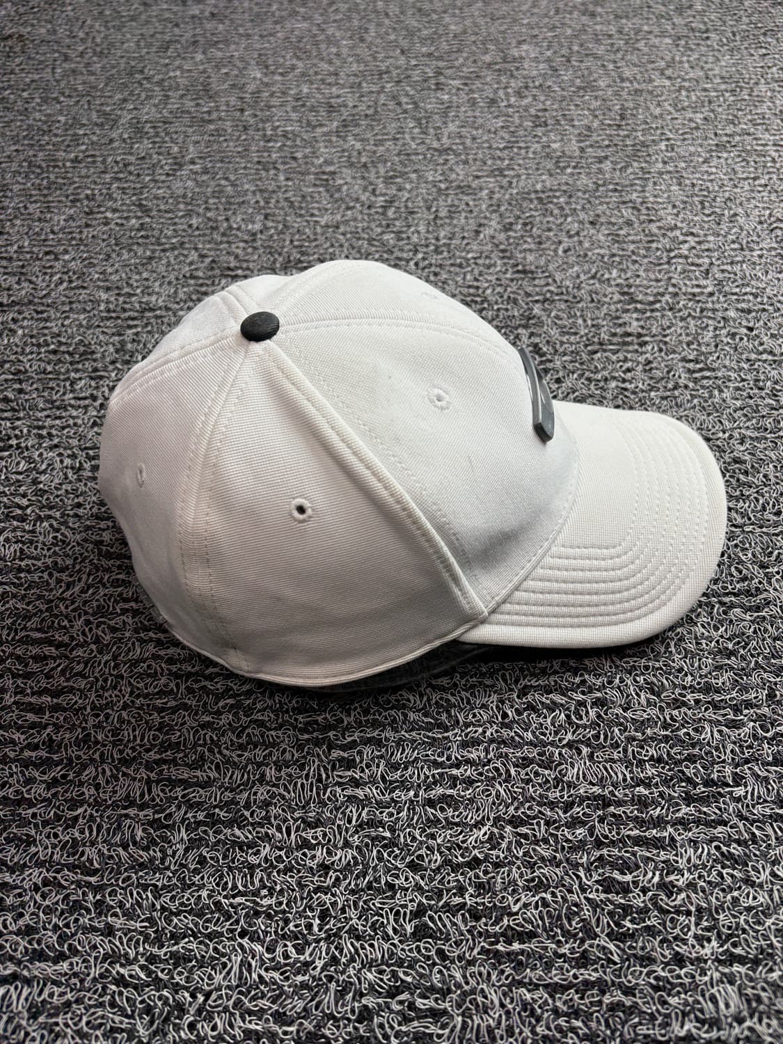 오클리 아이콘 은장 빅로고 화이트 볼캡 2916 상품이미지6