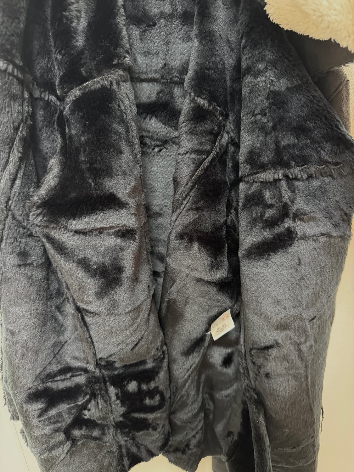 카라 베이직 자켓 무스탕 상품이미지4