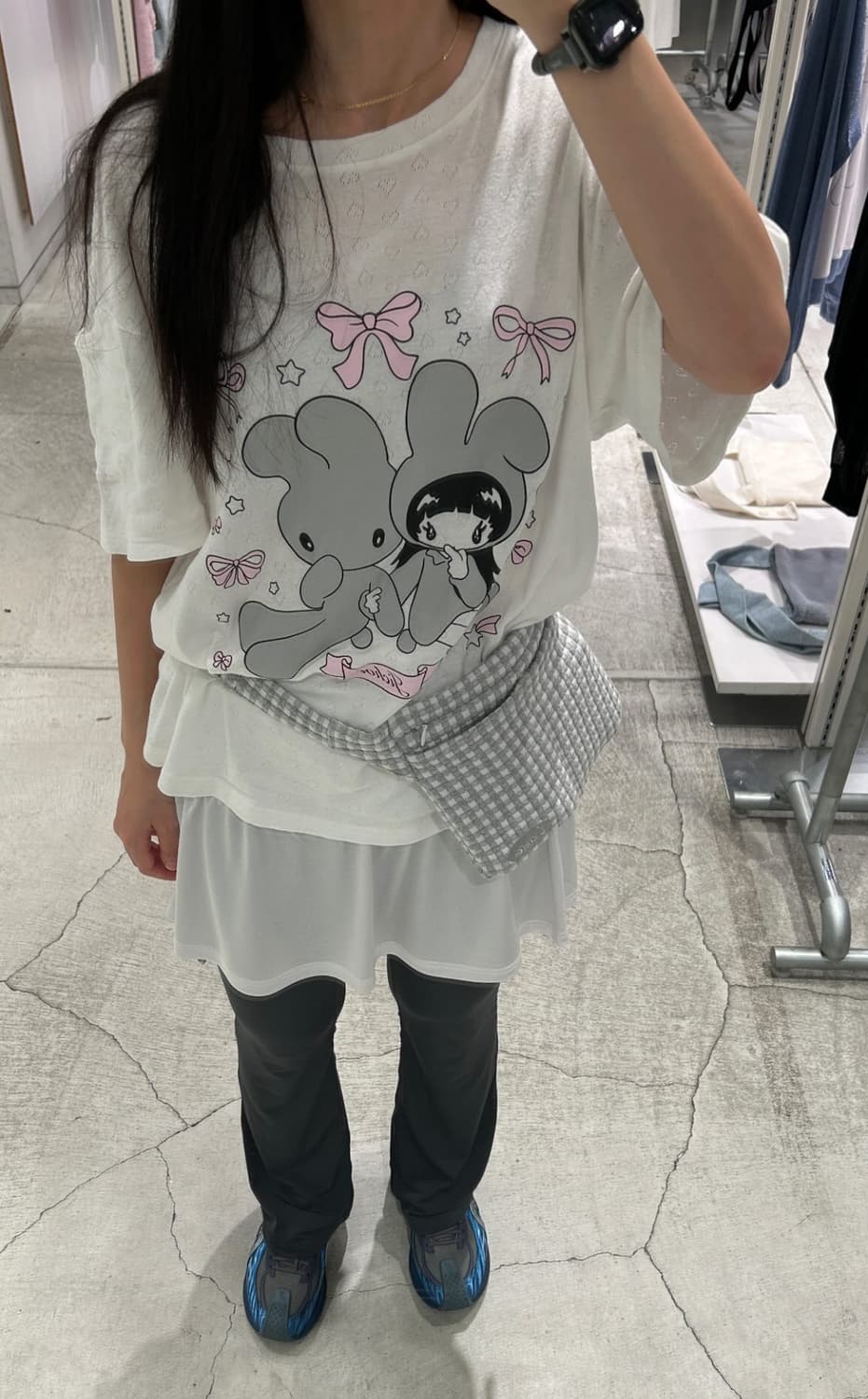 [PARCO EDITION] WAIST BAG (CHECK GREY) 상품이미지2