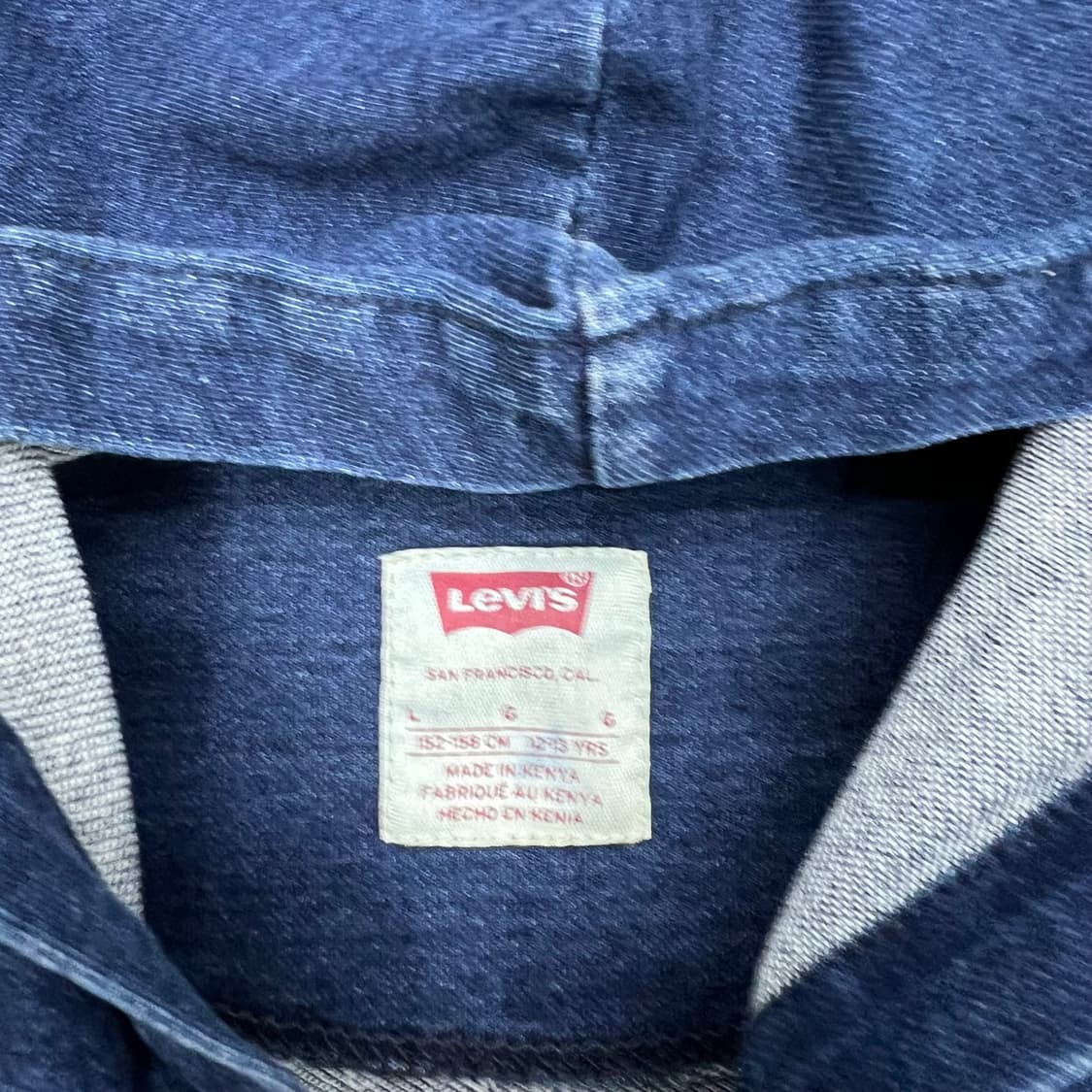 리바이스 데님 후드집업 상품이미지2