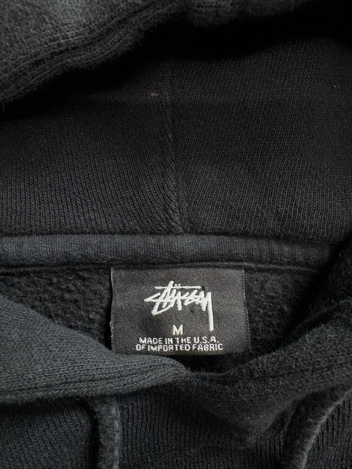 스투시 인터네셔널 빅로고 후디 블랙 3729 상품이미지4