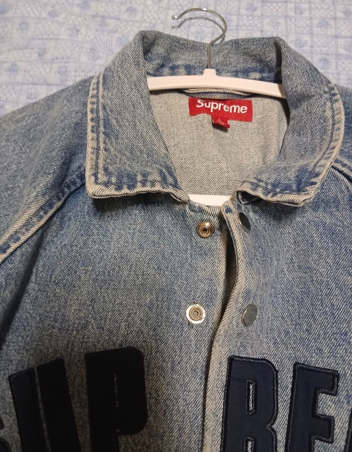 Supreme 슈프림 아크 데님 코치 자켓 워시드 인디고 - 25SS 상품이미지2