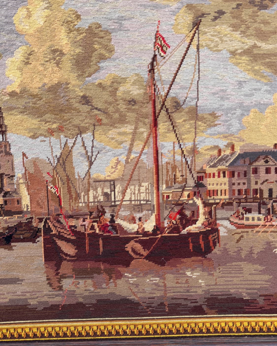 빈티지 소품 우드 프레임 태피스트리 아트워크 상품이미지2