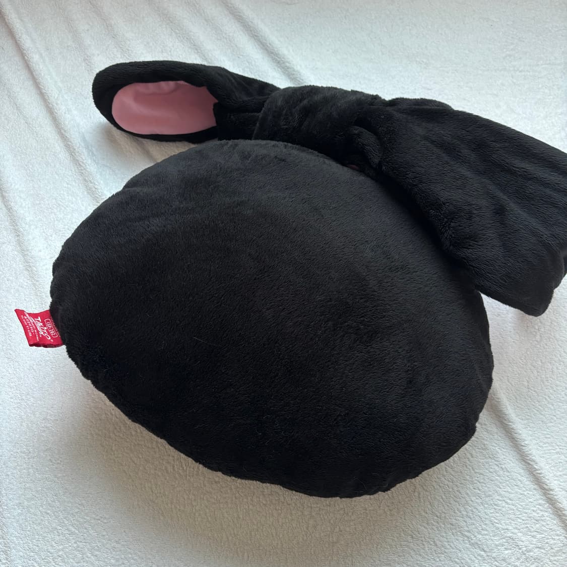 범용토끼 빅페이스 대형 쿠션 (블랙) 상품이미지3