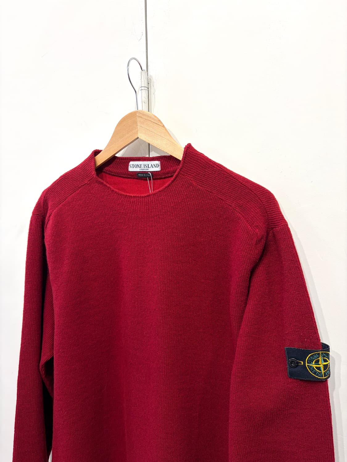 00's 스톤아일랜드 울 니트 스웨터 상품이미지4