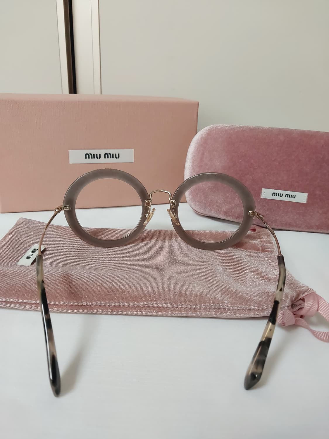 미우미우 스와로브스키 크리스탈 선글라스 (착샷O) 상품이미지8