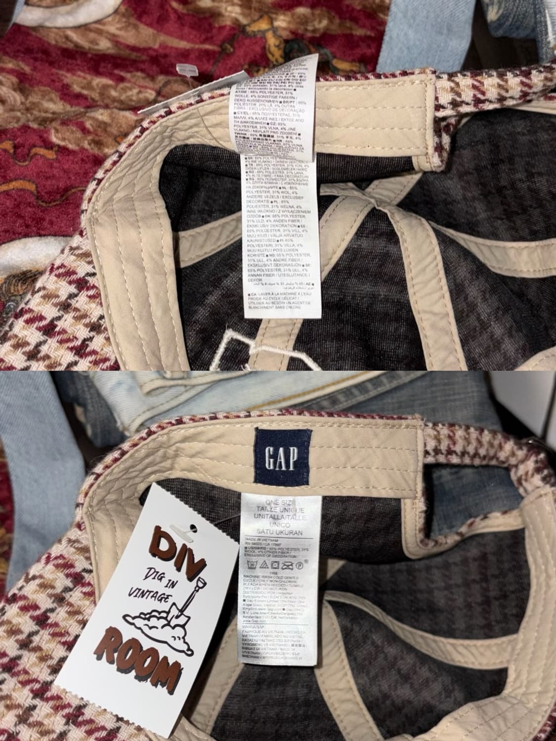 GAP 갭 하운드투스 캡 상품이미지10