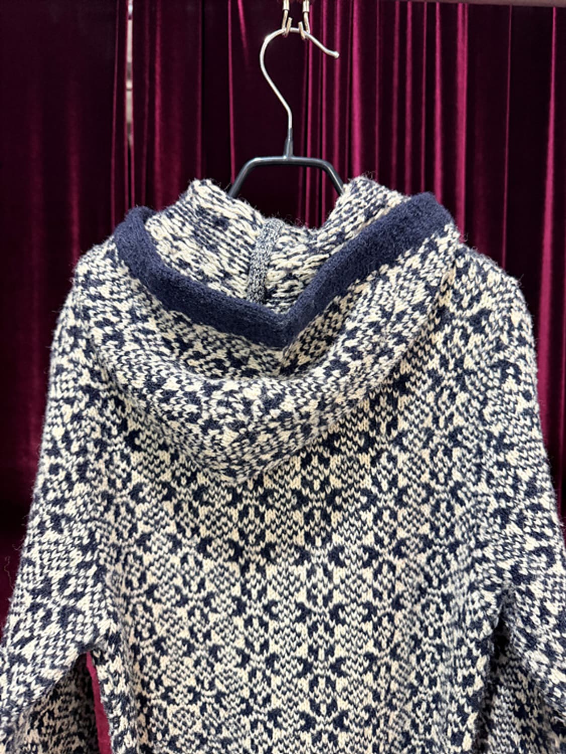 UMII 908 Nordic pattern knit coat 상품이미지6