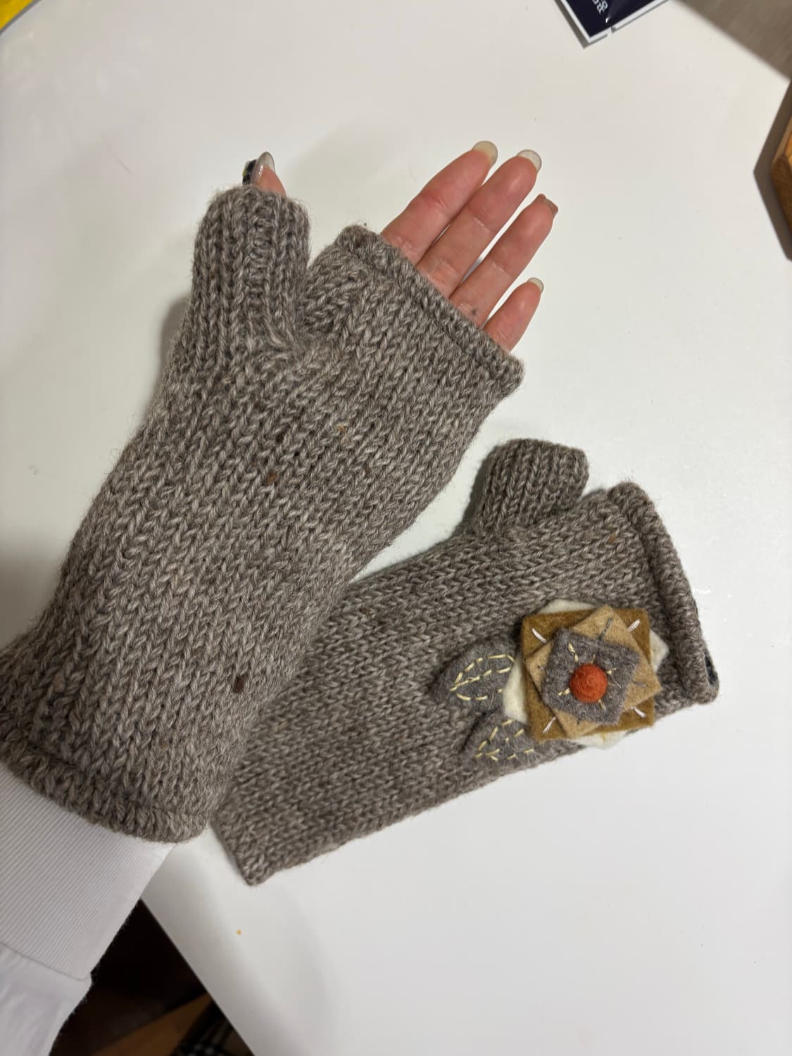네팔 핸드니트 장갑 상품이미지4