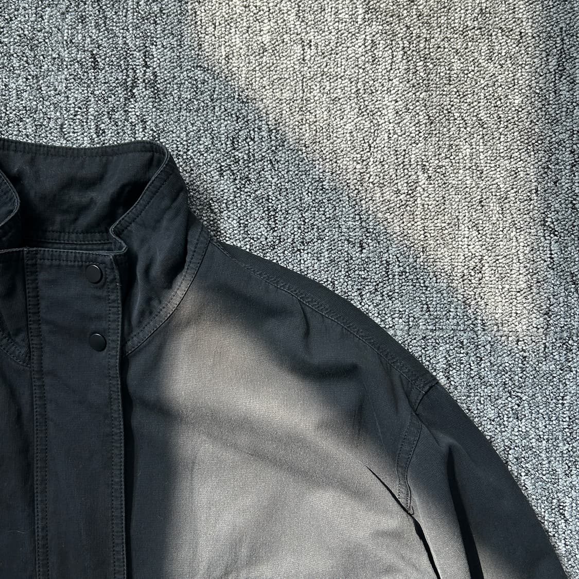 미쏘 블랙 야상 크롭 자켓 상품이미지2