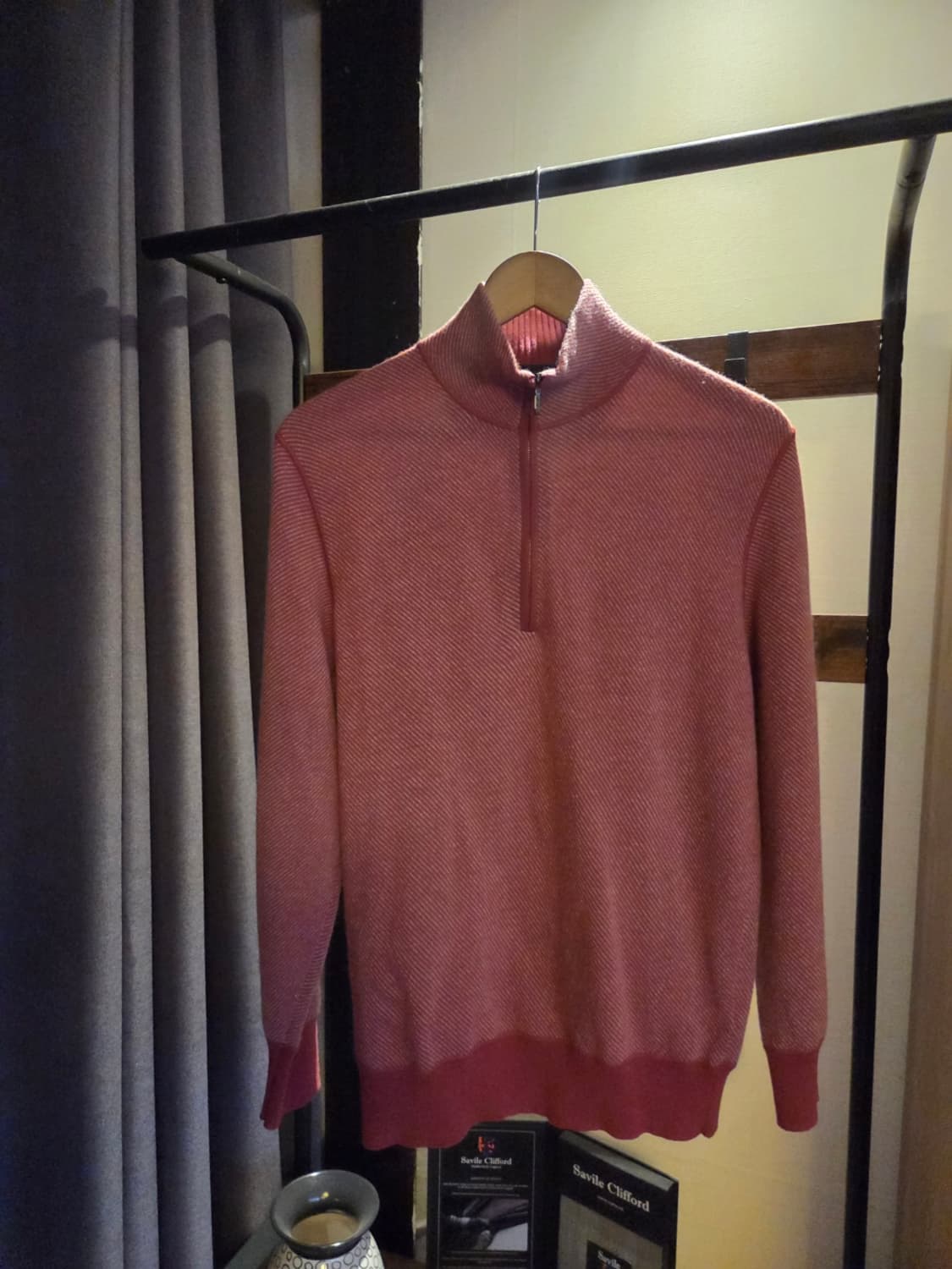 로로피아나 실크/캐시미어 짚업니트 상품이미지8