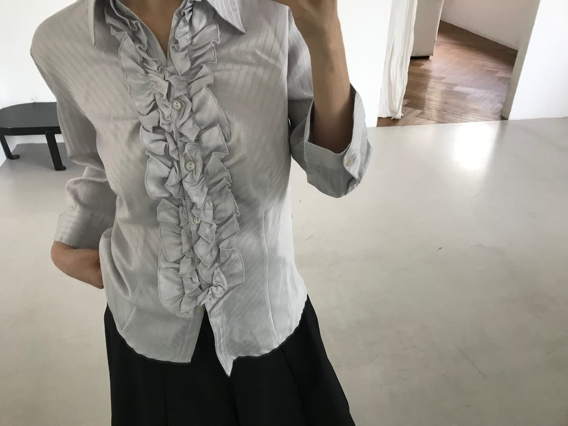 vintage stripe pattern shirts 상품이미지7