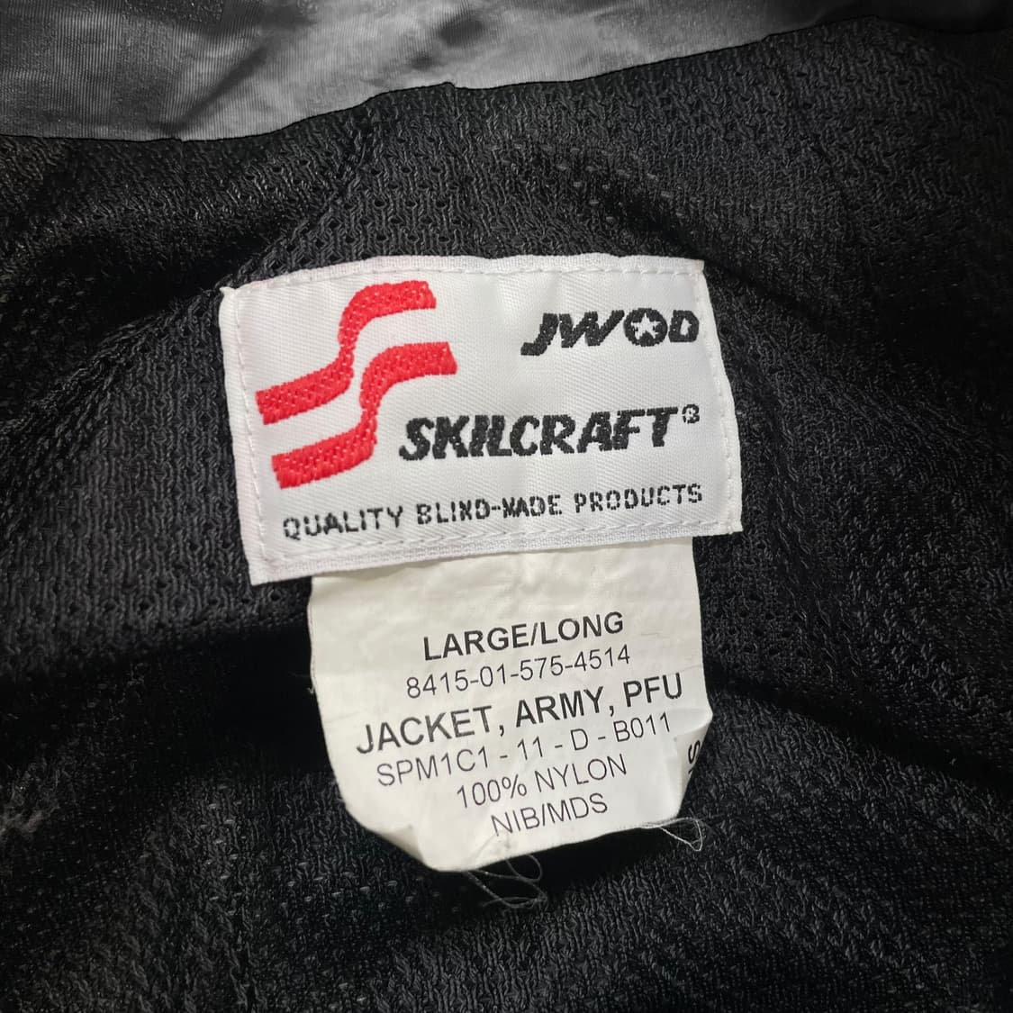 IPFU army 아미 미군 2세대 카모 바람막이 자켓 상품이미지3