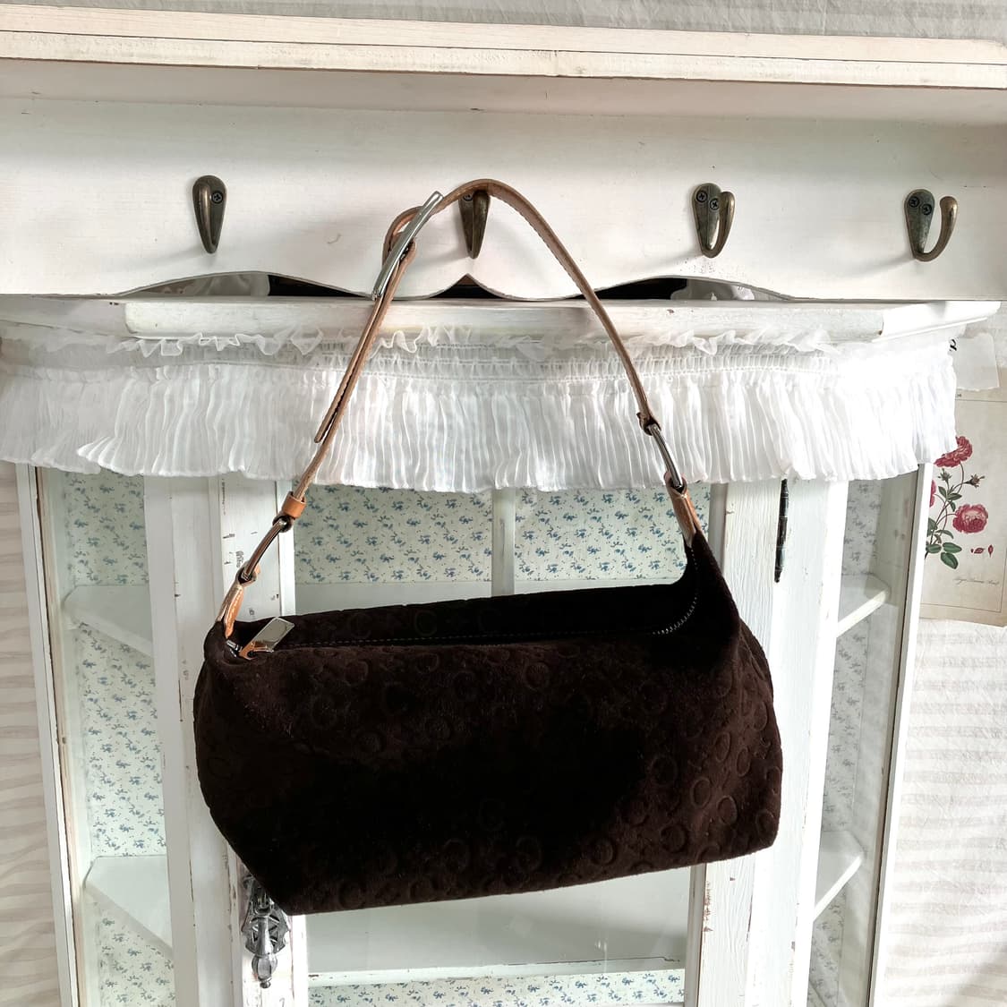 Celine 셀린느 마카담 스웨이드 미니 숄더백 상품이미지1