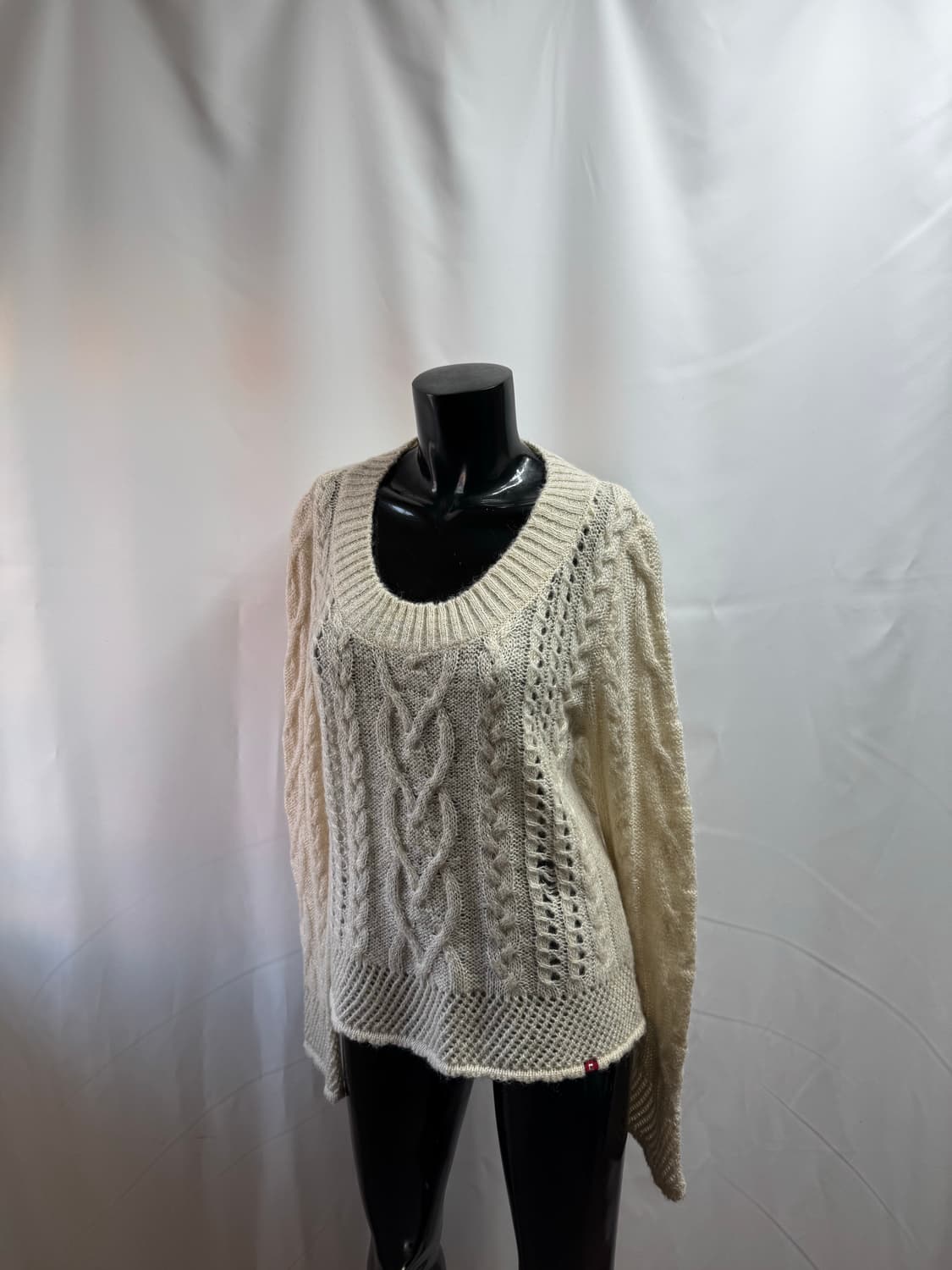 빈티지 유넥 니트 상품이미지1