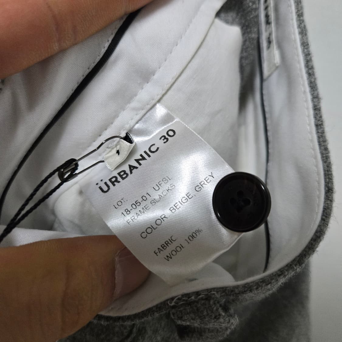 얼바닉30 울 슬랙스(새상품) / 여성 팬츠 / 여성 슬랙스  상품이미지3