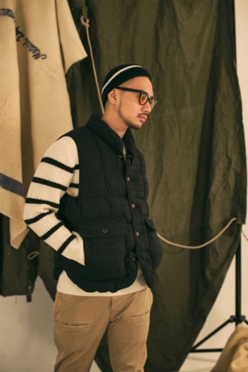 스펙테이터 스웨터+비니 세트, SML 상품이미지4