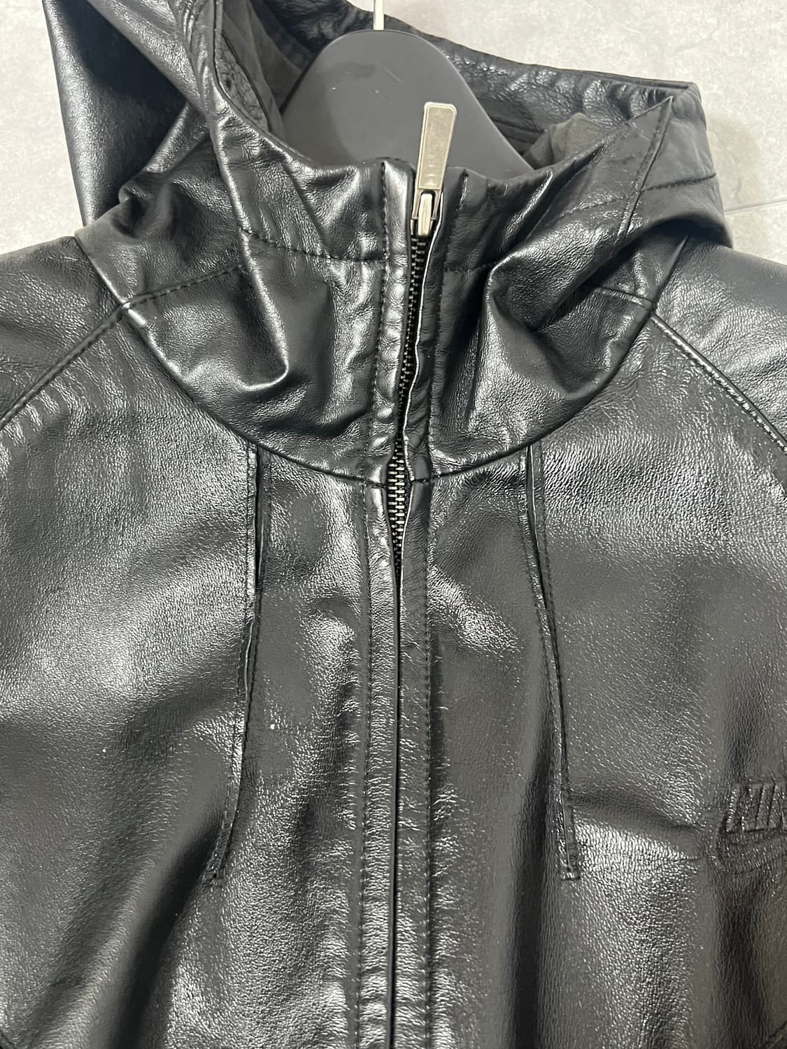 나이키 Nike Tony Spackman 피그 레더 자켓 (M) 상품이미지9